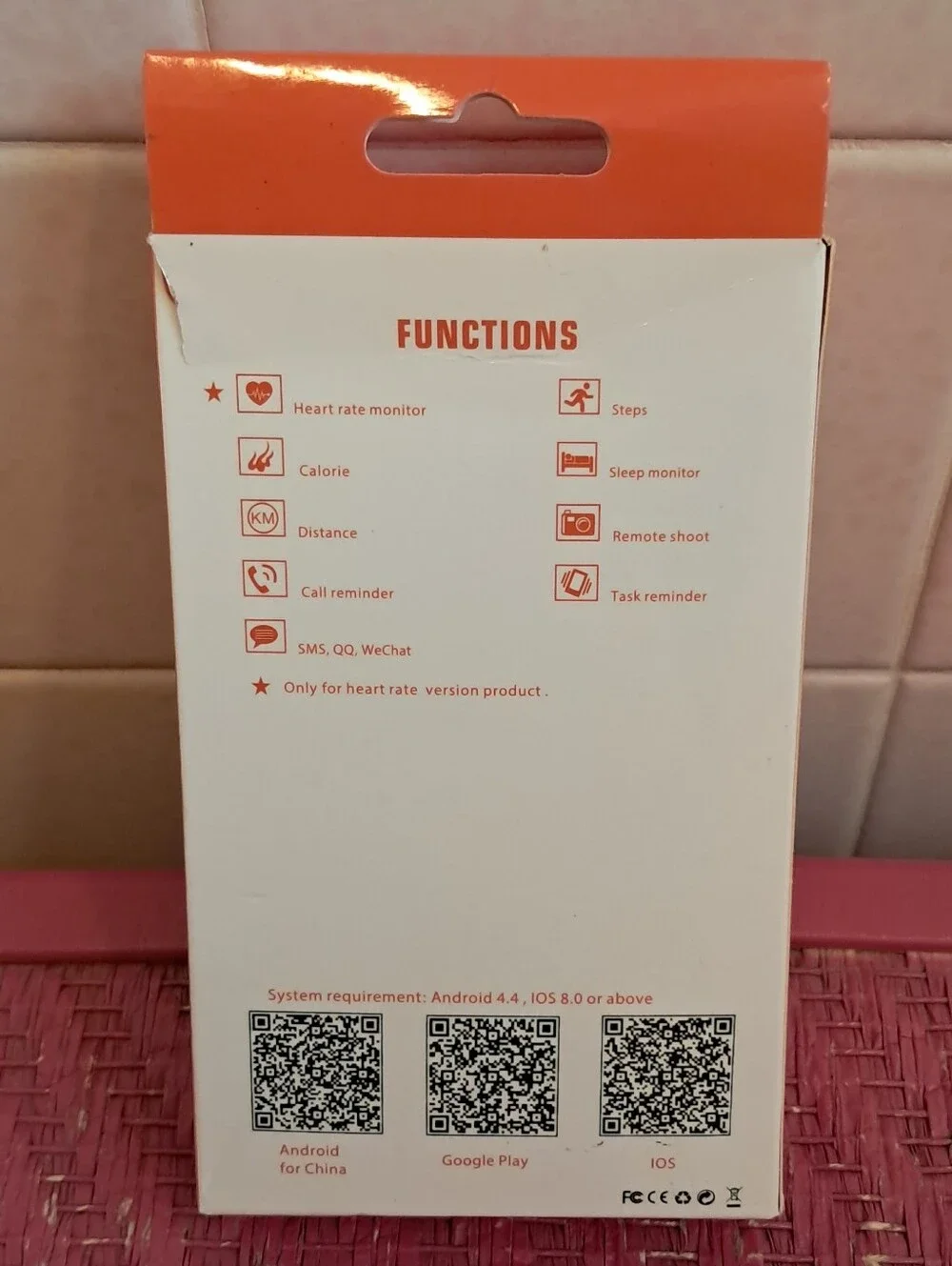Gray Smart Bracelet Fitness Tracker